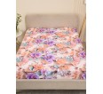 Простыня бязь люкс - Фиалки - small1