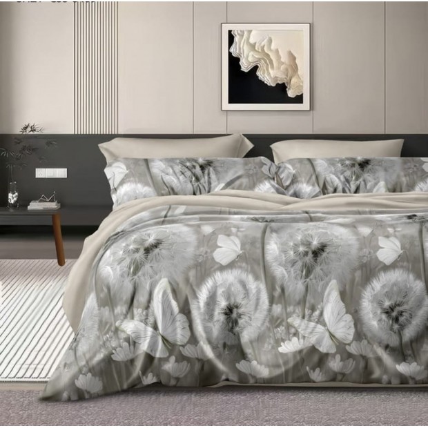 Постельное белье поплин люкс - Облако