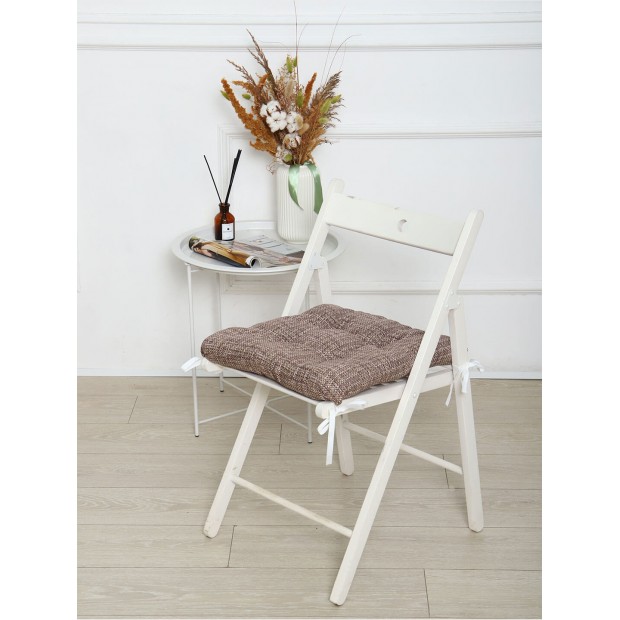 Подушка на стул Люкс - Кофе