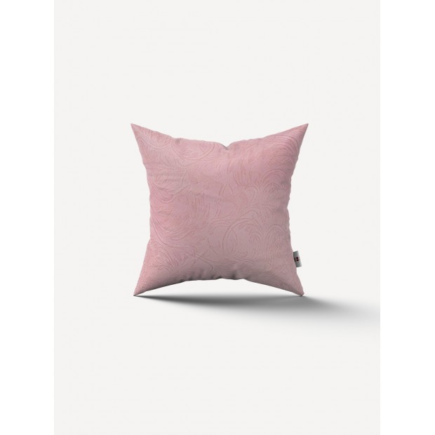 Наволочка микрофибра узор - Розовый