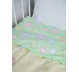 Пододеяльник бязь без молнии - Веселый паровозик - small2