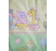 Пододеяльник бязь без молнии - Веселый паровозик - small3