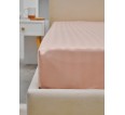 Простыня Микрофибра Страйп - Пудра - small1