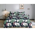 Постельное белье полисатин на молнии - Тропический цветок - small