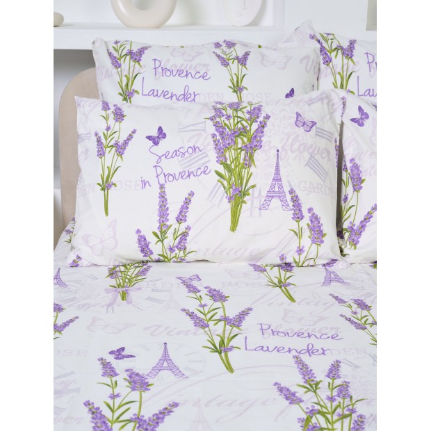 Наволочка Бязь б/м - Лаванда (Сток)