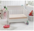 Простынь трикотажная на резинке  60*120 в дет.кроватку (Сток) - small