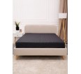 Простыня Микрофибра Страйп - Графит - small2