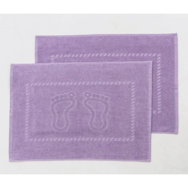 Полотенце махровое - Ножки, цвет насыщенная сирень