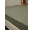 Простыня Микрофибра Страйп - Хаки - small1