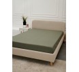 Простыня Микрофибра Страйп - Хаки - small2