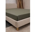 Простыня Микрофибра Страйп - Хаки - small7