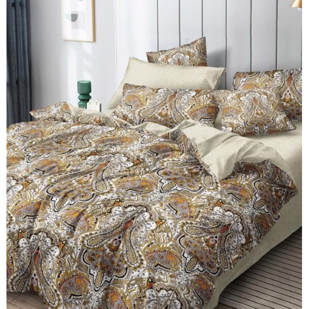 Постельное белье поплин эксклюзив на молнии - Вера