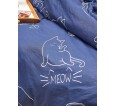 Пододеяльник бязь на молнии - Котики - small5