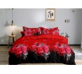 Постельное белье полисатин на молнии - Букет роз - small