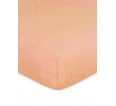 Простыня на резинке Махра - Персик - small1