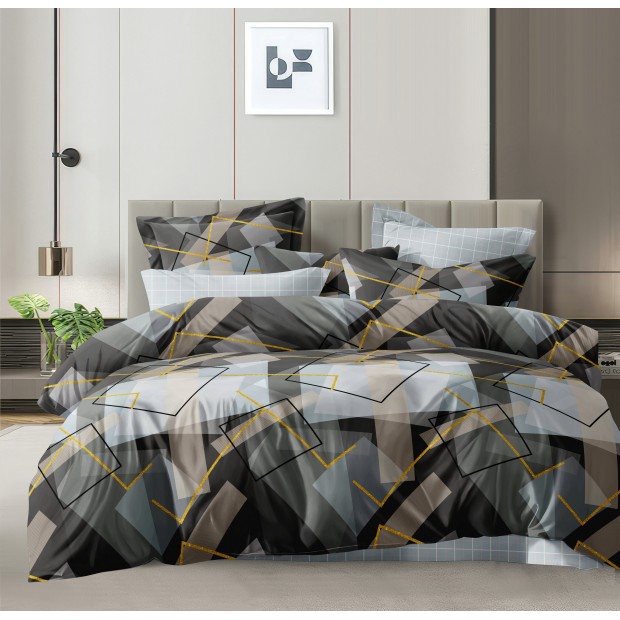 Постельное белье поплин эксклюзив на молнии - Бергамо Постельное белье поплин эксклюзив на молнии - Бергамо