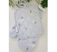 Набор рукавица и прихватка - Дракон и замок - small4