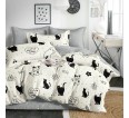 Постельное белье поплин эксклюзив - Котэ - small