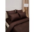 Пододеяльник Микрофибра Страйп - Шоколад - small4