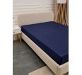 Простыня Микрофибра Страйп - Синий - small5