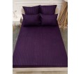 Простыня Микрофибра Страйп - Фиолетовый - small3