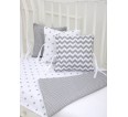 Бортики в кровать - Серый - small6