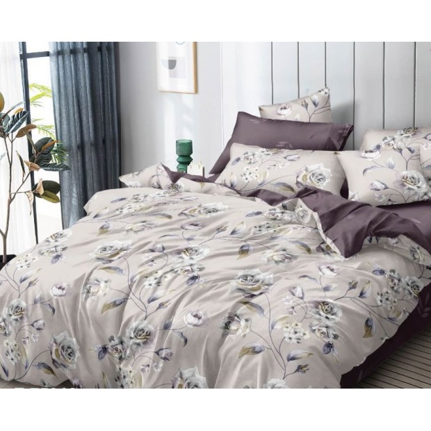 Постельное белье поплин эксклюзив на молнии - Анора