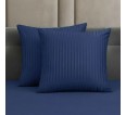 Комплект наволочек Микрофибра Страйп - Синий 1х1 - small