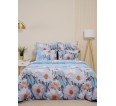 Пододеяльник бязь люкс на молнии - Ромашки - small