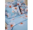 Пододеяльник бязь люкс на молнии - Ромашки - small4