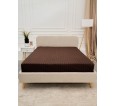 Простыня Микрофибра Страйп - Шоколад - small