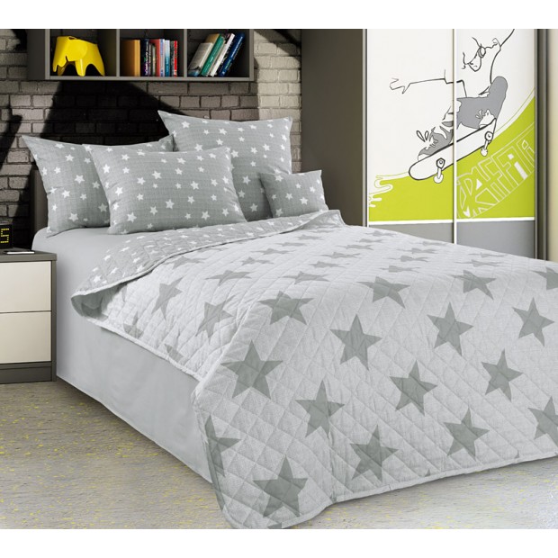 Стеганое покрывало для спальни "Орион" (перкаль)